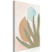 Canvas Print Agave in the Sun (1-piece) Vertical - abstract boho-style pattern 135607 additionalThumb 2