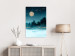 Canvas Print Misty Moon (1-piece) Vertical - landscape in the moonlight 136007 additionalThumb 3