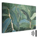 Canvas Expressive Leaves (1-piece) Wide - landscape of exotic leaves 137307 additionalThumb 8