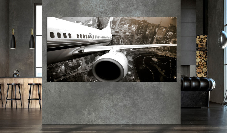 Large canvas print Airplane Take Off II [Large Format] 137607 additionalImage 5