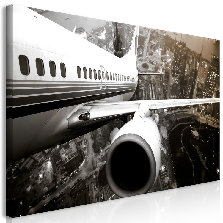 Large canvas print Airplane Take Off II [Large Format] 137607 additionalImage 2