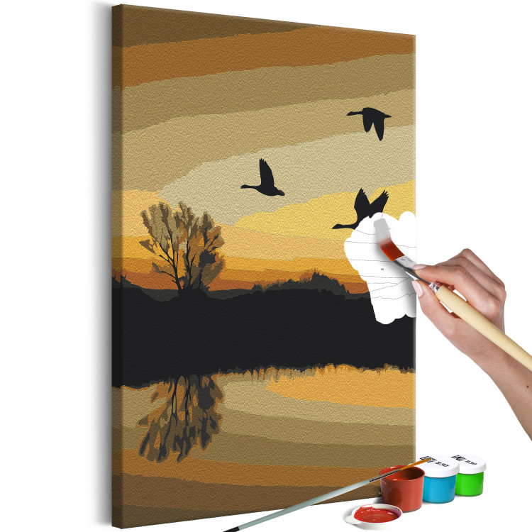 Paint by Number Kit Sunset on the Lake  142407 additionalImage 4