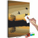 Paint by Number Kit Sunset on the Lake  142407 additionalThumb 4