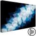 Canvas Art Print Nature Abstraction (1-piece) Wide - second variant - glowing leaves 142607 additionalThumb 6