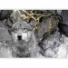 Wall Mural Tranquil wolves - abstract with animal motif and golden patterns 142807 additionalThumb 5
