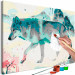 Paint by Number Kit Cherry Blossom Wolf 143307 additionalThumb 6