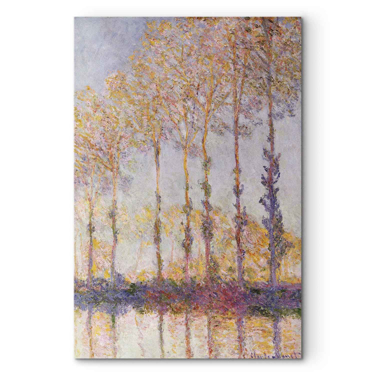 Reproduction Painting Poplars on the Bank of the River Epte 150407