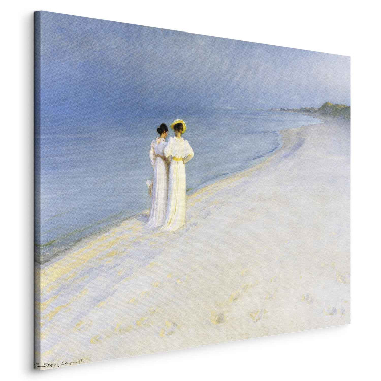 Reproduction Painting Summer evening on Skagen's Southern Beach 150507 additionalImage 2