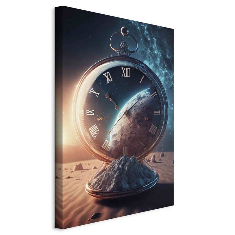 Large canvas print Planetary Hourglass - Abstraction With a Time and Space Motif [Large Format] 151107 additionalImage 2