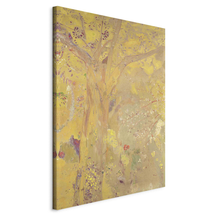 Reproduction Painting Tree Against a Yellow Background 155607 additionalImage 2