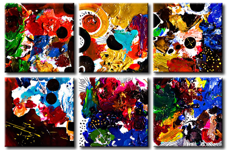 Canvas Art Print Live colourfully 48307