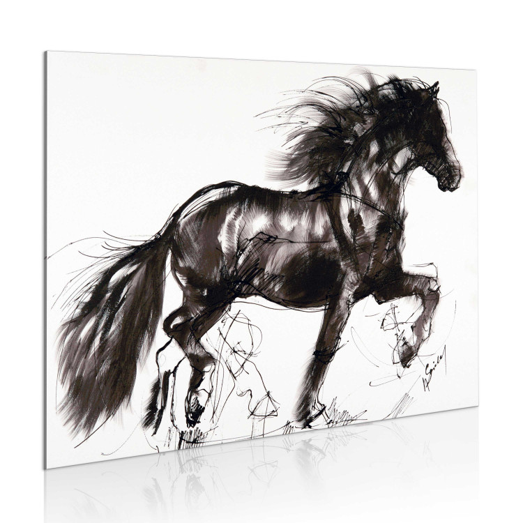 Canvas Print Gallop II 49507 additionalImage 2