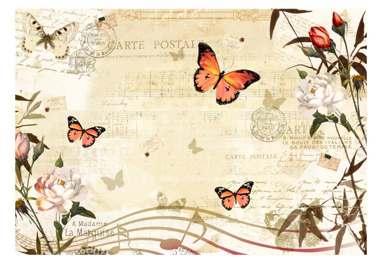 Wall Mural Melodies of butterflies 61307 additionalImage 1
