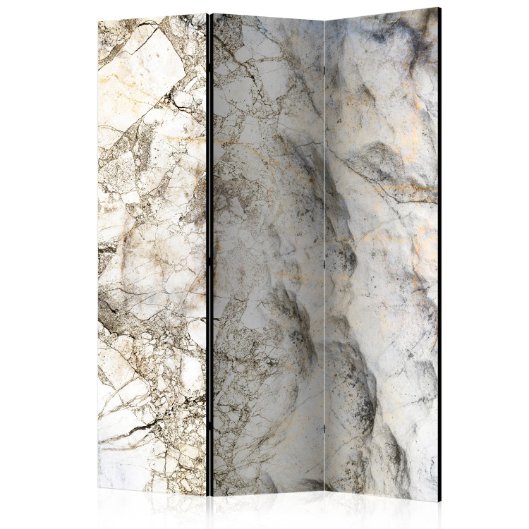 Room Separator Marble Puzzle - luxurious marble texture with a beige accent 96007
