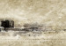 Canvas Cityscape (1-piece) - Architecture and Texts in Vintage Style 106217 additionalThumb 4
