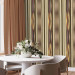 Wallpaper Brown Stripes 107617 additionalThumb 9