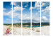 Room Divider Screen Beach at Costa da Morte II - landscape of tropical scenery against the sky 107717 additionalThumb 3