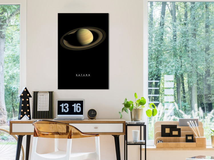 Canvas Print Saturn (1 Part) Vertical 116717 additionalImage 3
