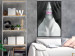 Wall Poster Mannequin - black and white abstraction with a woman's face with pink lips 117017 additionalThumb 9
