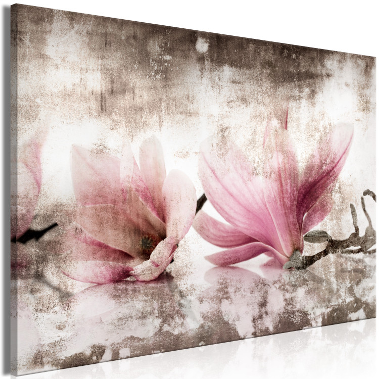 Canvas Art Print Magnolia Memory (1 Part) Wide 118217 additionalImage 2