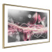 Poster Flame of Butterflies - radiant abstraction with silver and pink insects 118417 additionalThumb 8