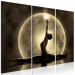 Canvas Lunar dance - a ballerina theme against the background with moon 122917 additionalThumb 2