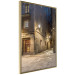 Wall Poster Charming Alley - illuminated architecture of stone buildings at night 123617 additionalThumb 10