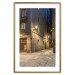 Wall Poster Charming Alley - illuminated architecture of stone buildings at night 123617 additionalThumb 14