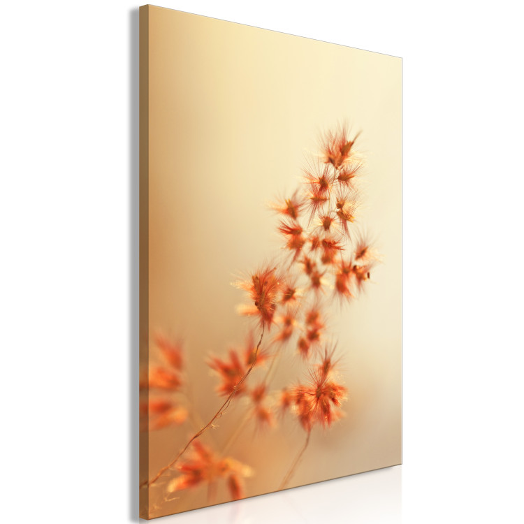 Canvas Print Fiery Grass (1 Part) Vertical 123817 additionalImage 2