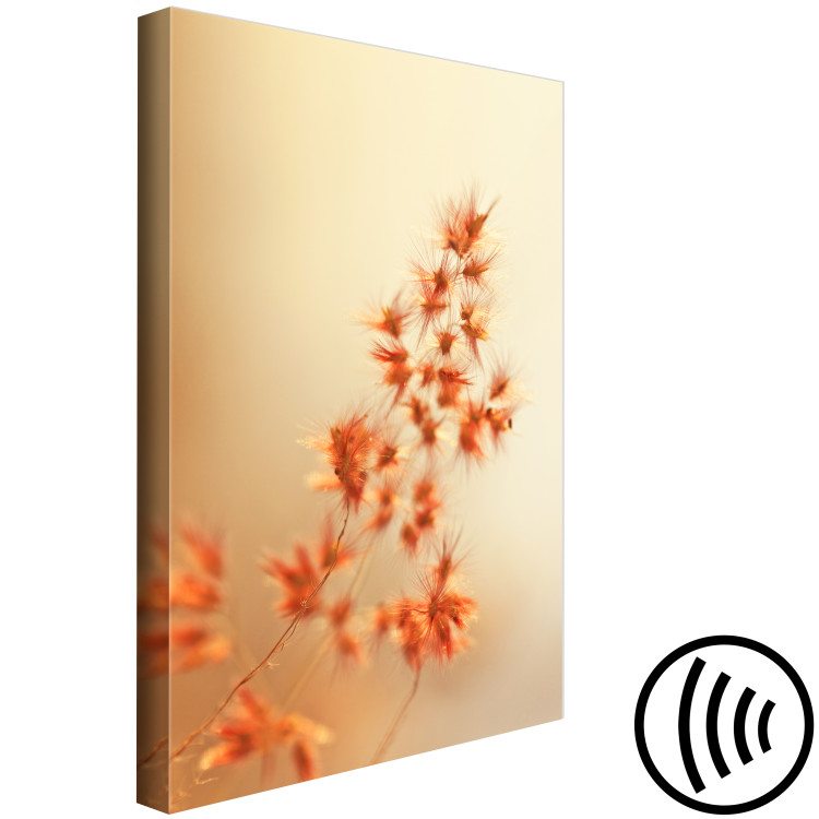 Canvas Print Fiery Grass (1 Part) Vertical 123817 additionalImage 6