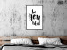 Wall Poster Be-you-tiful - simple black and white composition with English quotes 128917 additionalThumb 18