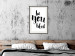 Wall Poster Be-you-tiful - simple black and white composition with English quotes 128917 additionalThumb 24