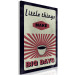 Canvas Little Things Big Days (1-part) vertical - motivational inscriptions 129317 additionalThumb 2