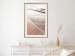 Poster September Rhythm - beach and sea landscape with sepia waves 129717 additionalThumb 22