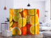 Folding Screen Citrus Fruits II (5-piece) - pattern in orange tropical fruits 133317 additionalThumb 2