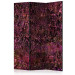 Room Divider Screen Pink Treasure - texture with purple flowers in abstract motif 133617