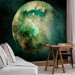 Photo Wallpaper Lonely planet - planet landscape with green motif in cool tones 135017 additionalThumb 4