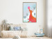 Wall Poster Joyful Seal - playful animal with a colorful ball on a snowy hill 135717 additionalThumb 21