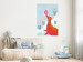 Wall Poster Joyful Seal - playful animal with a colorful ball on a snowy hill 135717 additionalThumb 22