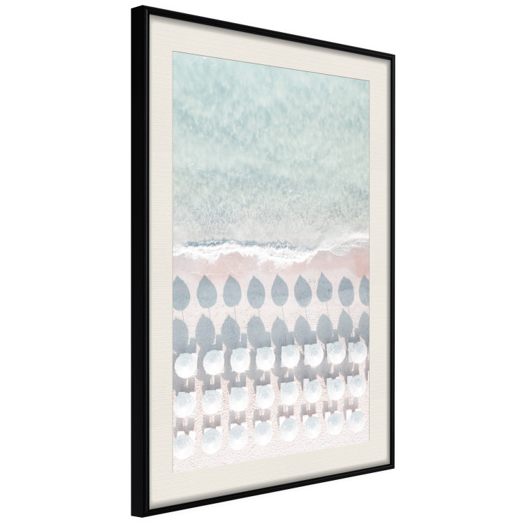 Poster Sardinia Beach - bird's eye view of the azure sea and beach umbrellas 135917 additionalImage 8