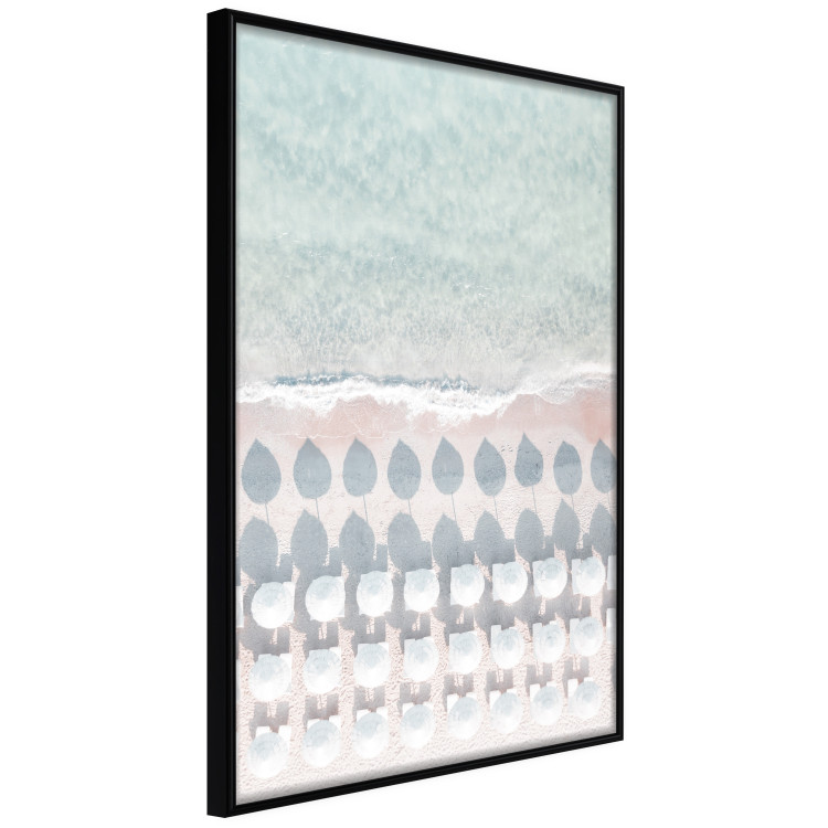 Poster Sardinia Beach - bird's eye view of the azure sea and beach umbrellas 135917 additionalImage 3
