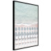 Poster Sardinia Beach - bird's eye view of the azure sea and beach umbrellas 135917 additionalThumb 3
