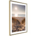 Wall Poster Honey Memory - seascape of a beach against the sunlight 137917 additionalThumb 2