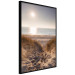Wall Poster Honey Memory - seascape of a beach against the sunlight 137917 additionalThumb 3