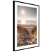 Wall Poster Honey Memory - seascape of a beach against the sunlight 137917 additionalThumb 4