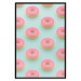 Poster Pastel Donuts - pastel composition of donuts on a blue background 138217 additionalThumb 11