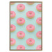 Poster Pastel Donuts - pastel composition of donuts on a blue background 138217 additionalThumb 12