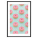 Poster Pastel Donuts - pastel composition of donuts on a blue background 138217 additionalThumb 20