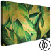 Canvas Print Leaves in Gold (1-piece) - close-up landscape with plants 142517 additionalThumb 6