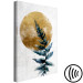 Canvas Fern Flower (1-piece) Vertical - minimalist plant landscape 143717 additionalThumb 6